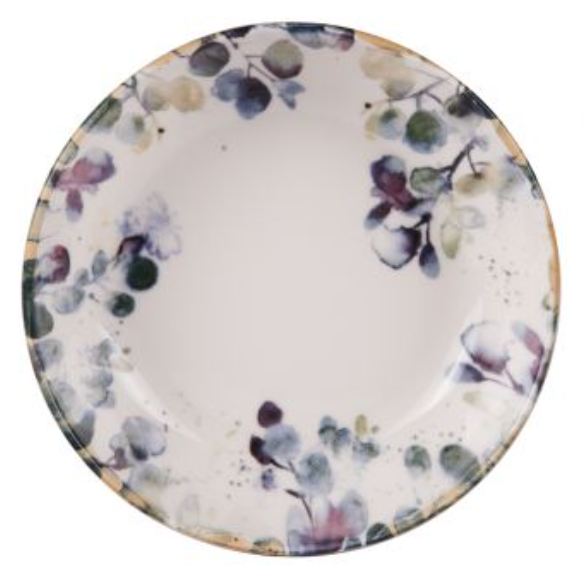 Assiette à pâtes Garden 22x6 cm - Table Passion