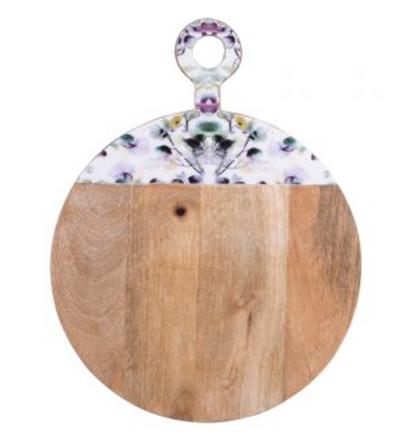 Planche à découper ronde Garden 30,5 cm - Table Passion