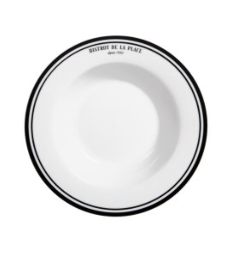 Assiette creuse Bistrot 22 cm - Table Passion
