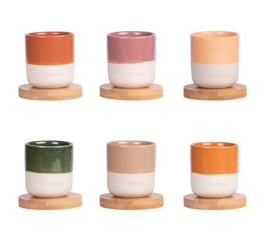 Coffret de 6 tasses Hawa - Table Passion