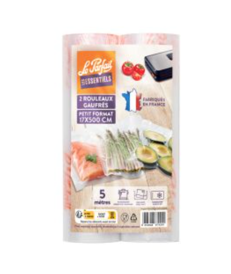Lot 2 rouleaux sousvide 17x500 - Le Parfait