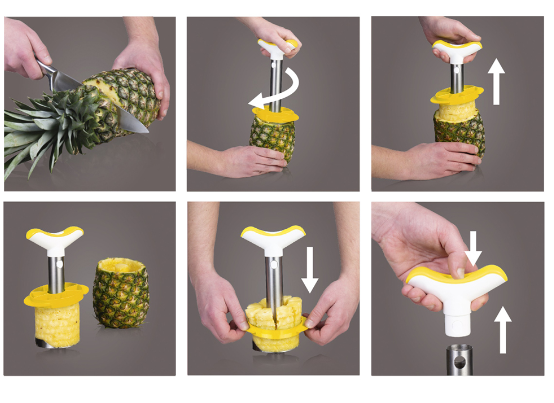 Découpe ananas - VacuVin