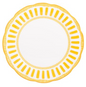 Assiette plate 27 cm napoli jaune - Table Passion