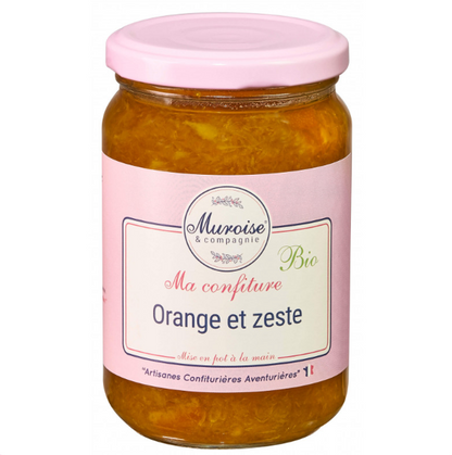 Confiture d'orange bio avec zestes - Muroise & Compagnie