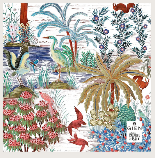 Serviettes Jardin du palais - Gien