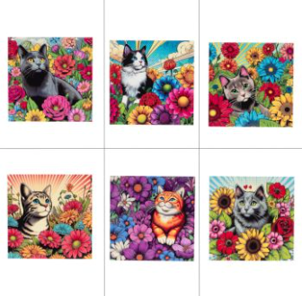 Dessous de plat Flower 20 cm