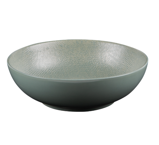 Saladier Vésuvio sauge 24 cm - Table Passion