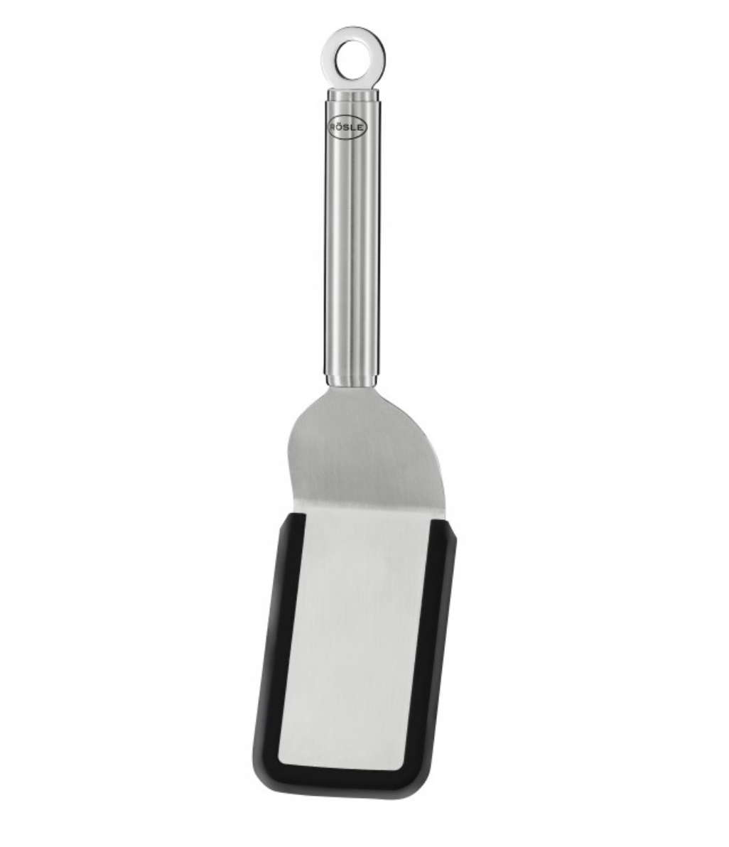 Palette sandwich coudée manche rond silicone - Rösle