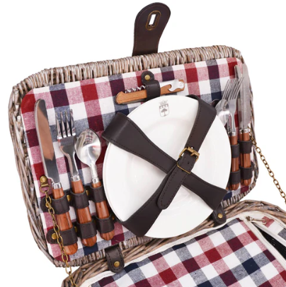 Panier Pique-nique Sarlat 4 personnes - Les jardins de la comtesse
