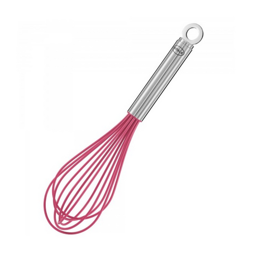 Fouet de cuisine silicone rose 27 cm - Rösle