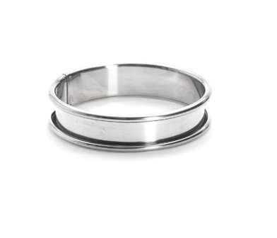 Cercle à tarte inox - De Buyer