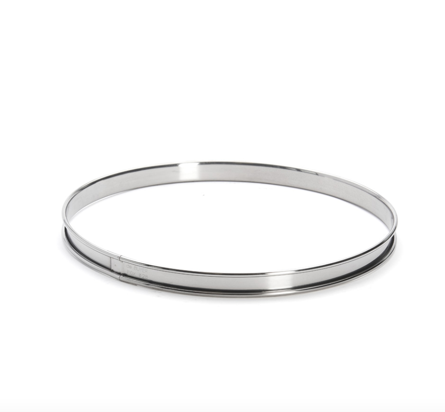Cercle à tarte inox - De Buyer