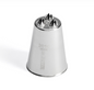 Douille à nid cannelée inox 3 trous Ø5mm - De Buyer