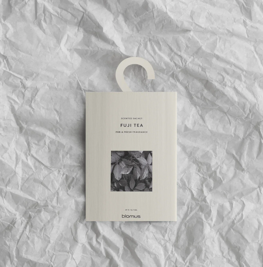 Sachet parfumé 3 pièce Satomi blanc parfum : Fuji Tea - Blomus