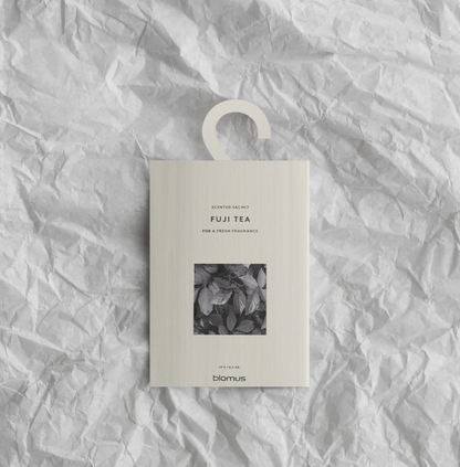 Sachet parfumé 3 pièce Satomi blanc parfum : Fuji Tea - Blomus
