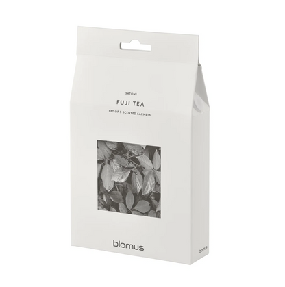 Sachet parfumé 3 pièce Satomi blanc parfum : Fuji Tea - Blomus