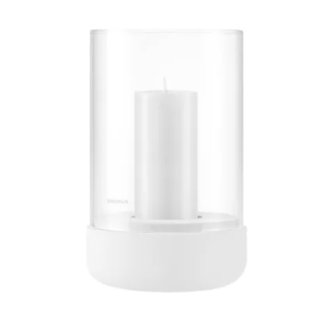 Photophore blanc Calma - Blomus