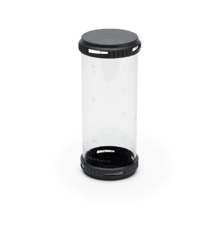 Recharge 0,75L avec 2 couvercles pour LE TUBE - De Buyer