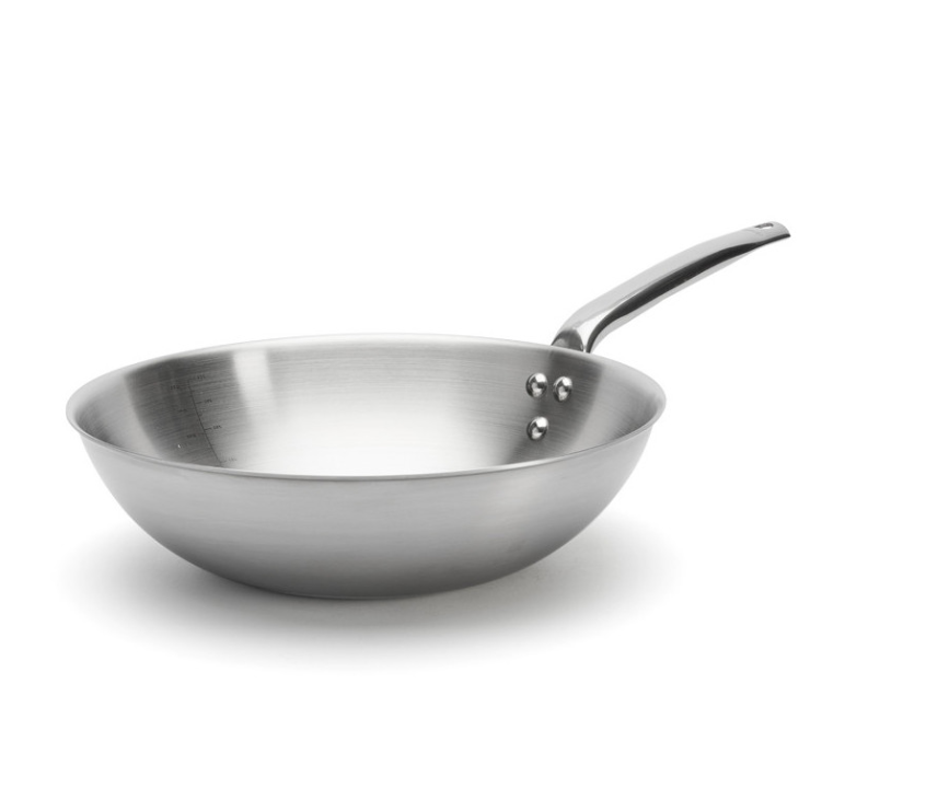 Wok en inox ALCHIMY Ø28cm - De Buyer