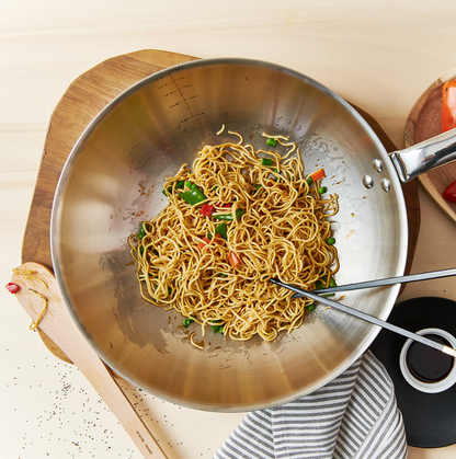 Wok en inox ALCHIMY Ø28cm - De Buyer