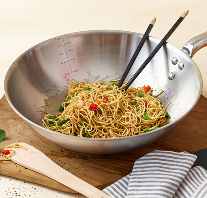 Wok en inox ALCHIMY Ø28cm - De Buyer