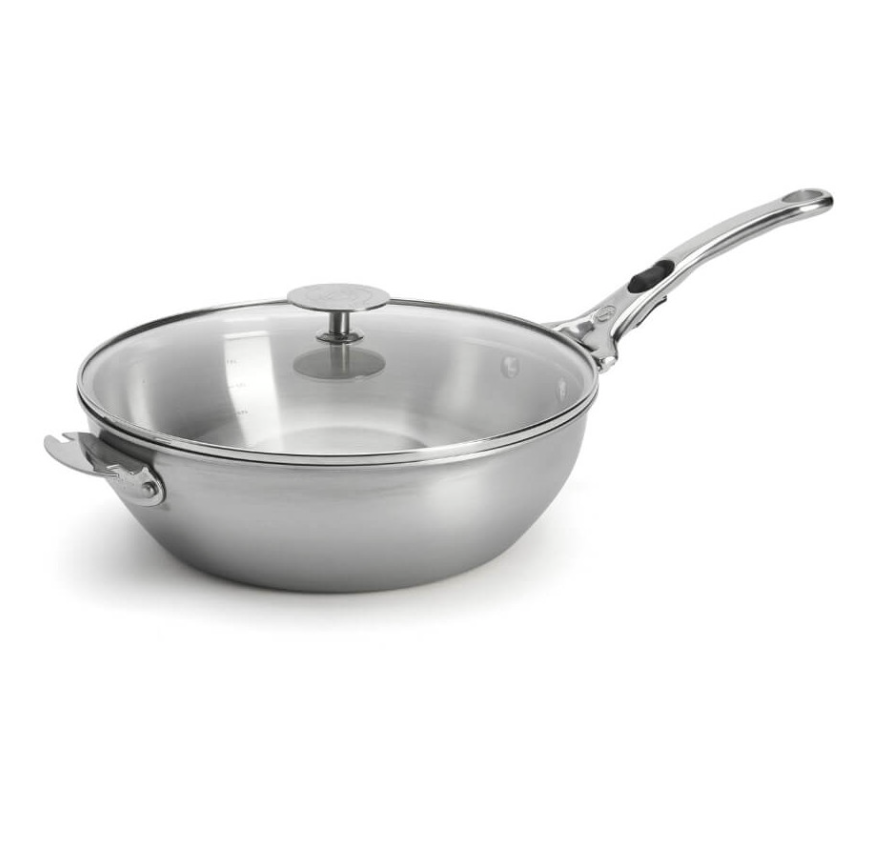 Sauteuse bombée inox amovible ALCHIMY LOQY Ø24cm - De Buyer