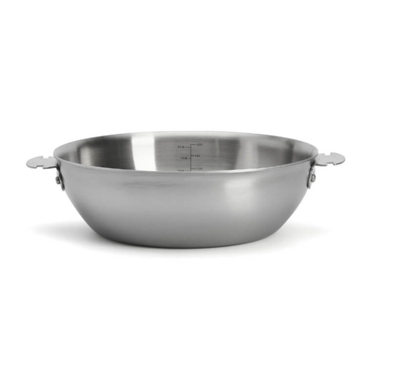 Sauteuse bombée inox amovible ALCHIMY LOQY Ø24cm - De Buyer