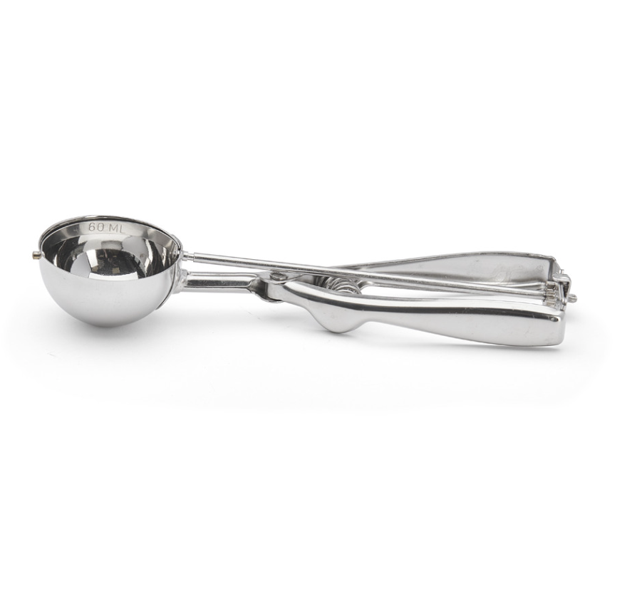 Cuillère portionneuse à glace inox Ø5,8cm 60ml - De Buyer