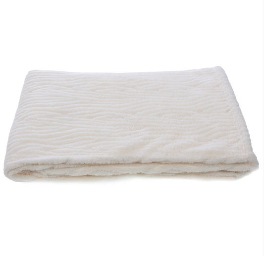 Plaid cocoon creme 130 x 170 - Amadeus