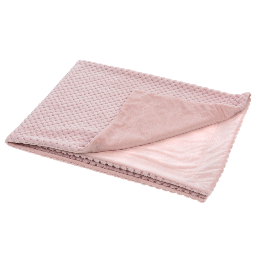 Plaid rétro rose 100X75 - Amadeus