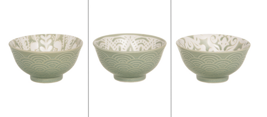 Coupelle verte Safi 9,5 cm - Table Passion