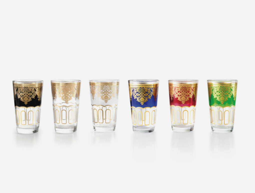 Ensemble de 6 verres à thé - Ibili