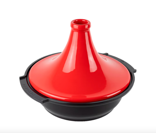 Tajine Atlas tous feux 6-8 personnes Rouge Ø30cm - Peugeot