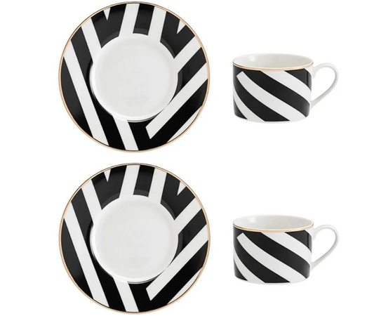 Ensemble de 2 tasses Luxe Deco 200ml - Mikasa