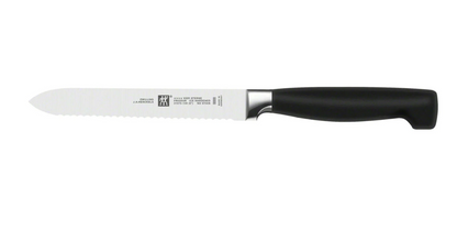 Couteau cranté 130 mm four star - Zwilling