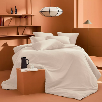 Housse de couette Malia neige - Garnier Thiebaut