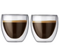 Set de 2 tasses double paroi Pavina 8 cl - Bodum