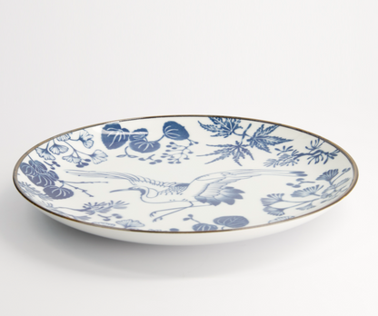 Assiette plate Grue 25,7cm - Tokyo Design Studio