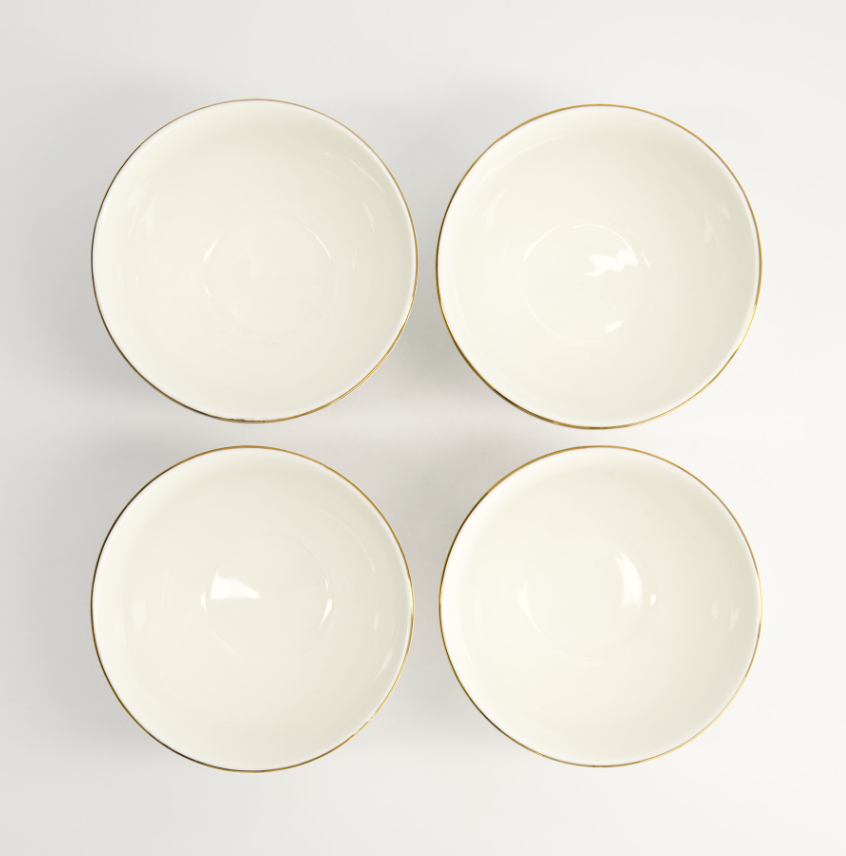 Coffret de 4 bols Nippon White – Tokyo Design Studio
