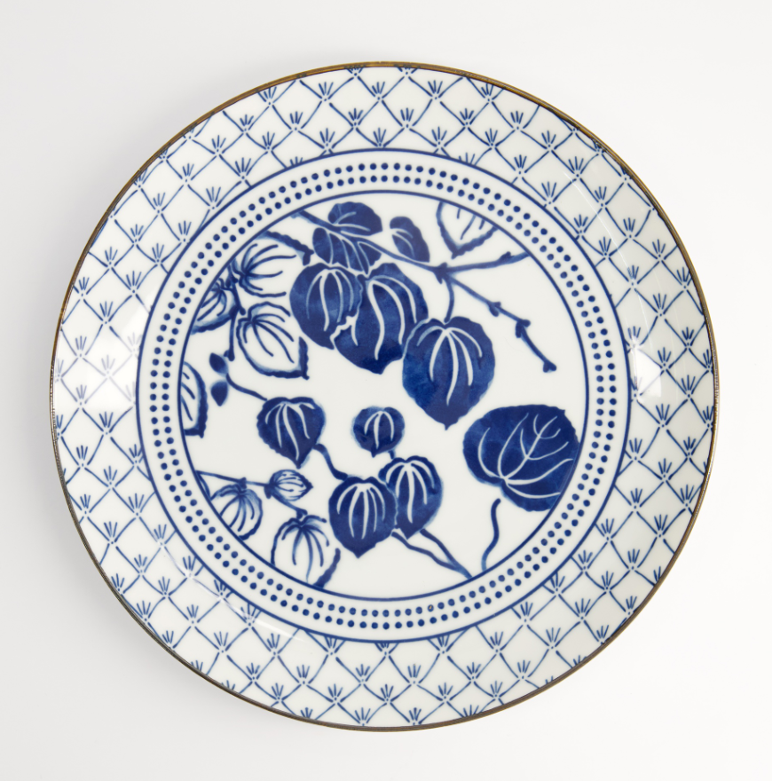 Flora japonica plate 25cm ivy - Tokyo Design Studio