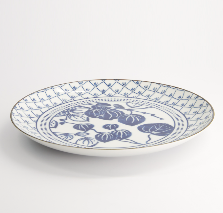 Flora japonica plate 25cm ivy - Tokyo Design Studio