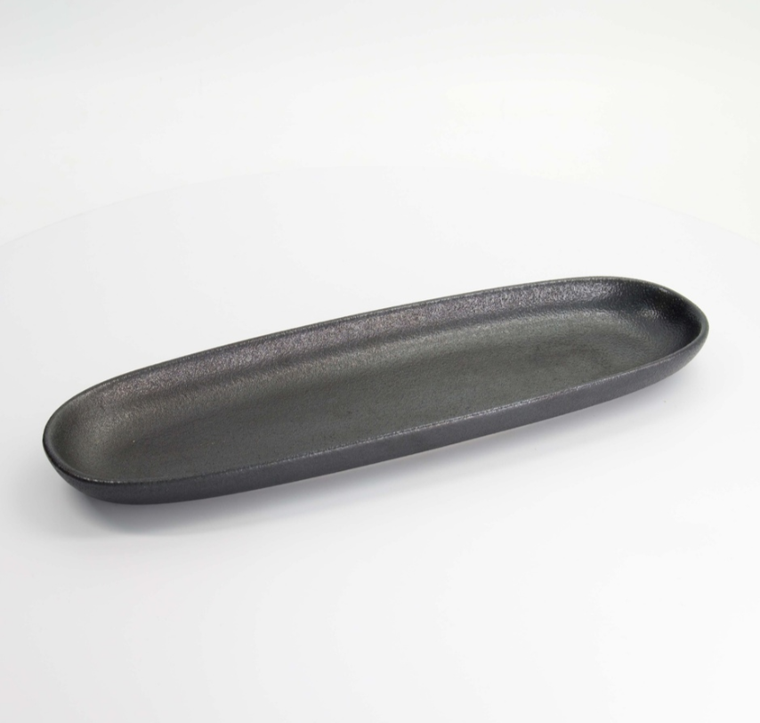 Plat ovale Yuzu Noir – Tokyo Design Studio