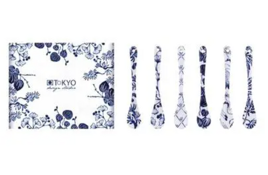 Coffret de 6 cuillères Flora Japonica - Tokyo Design Studio