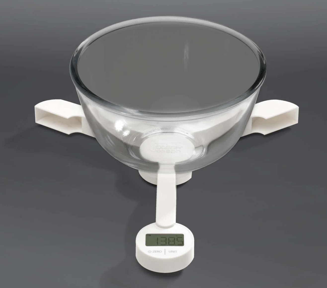 Balance Électronique Pliable en Blanc TriScale™- Joseph Joseph