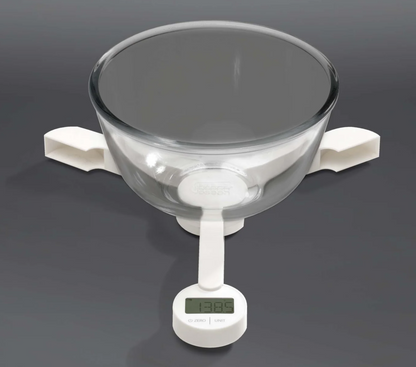 Balance Électronique Pliable en Blanc TriScale™- Joseph Joseph