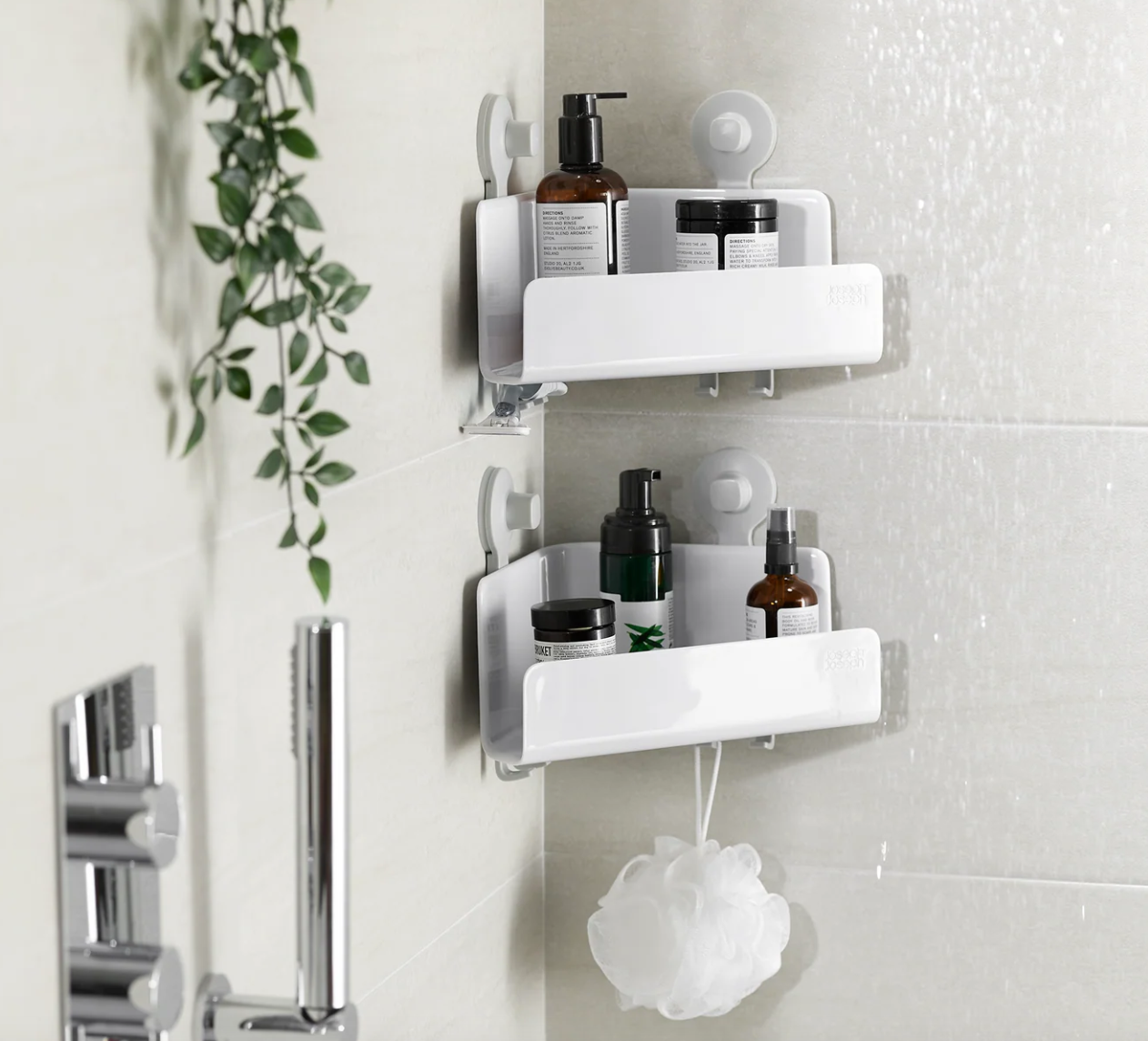 Set de 2 Étagères d'Angle de Douche EasyStore™ - Joseph Joseph