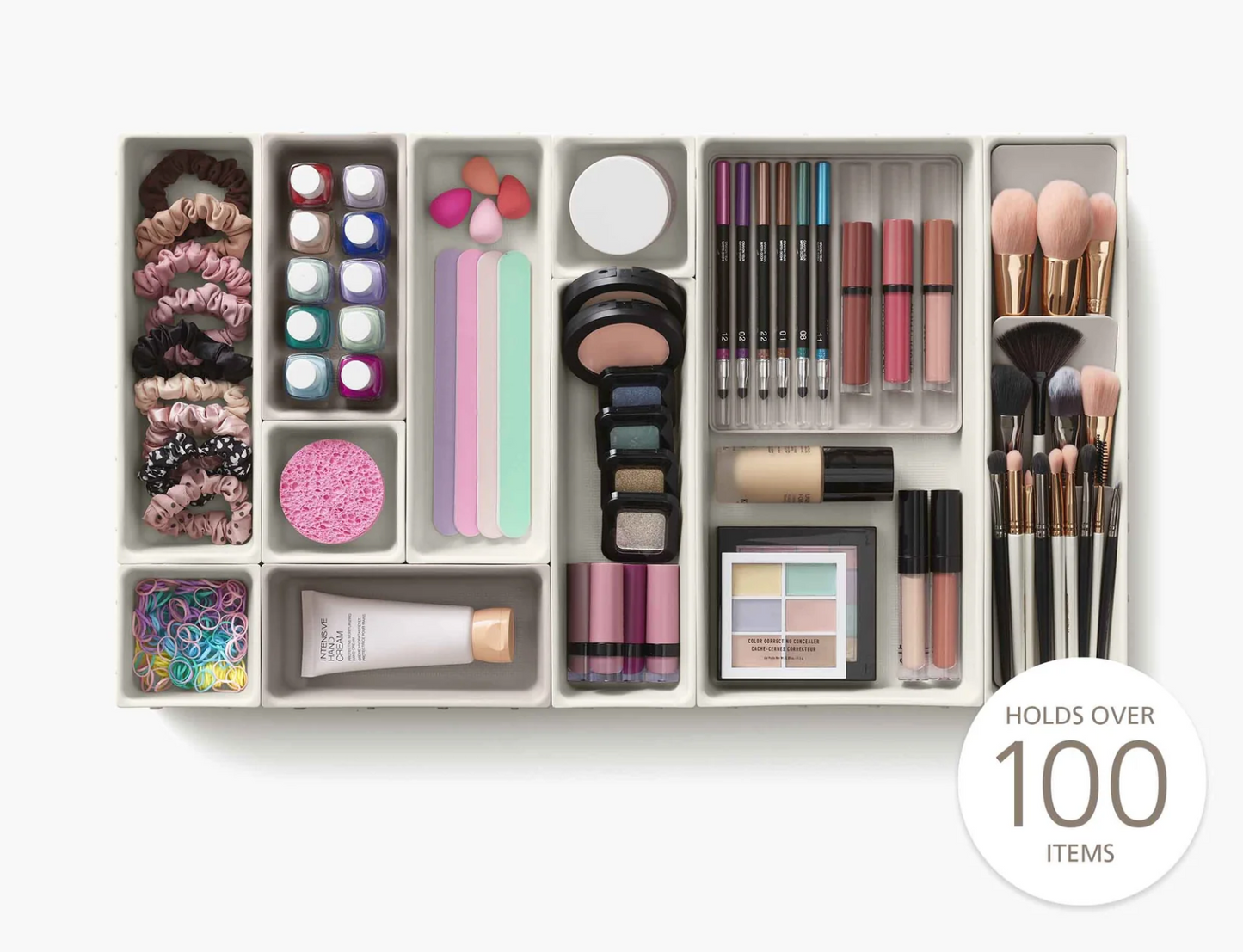 Rangement maquillage pour tiroir 12 pieces - Joseph Joseph
