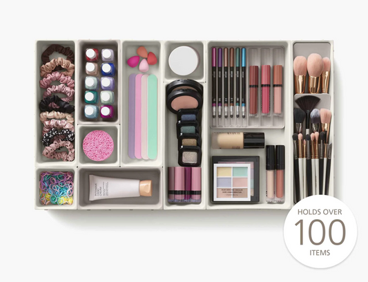 Rangement maquillage pour tiroir 12 pieces - Joseph Joseph