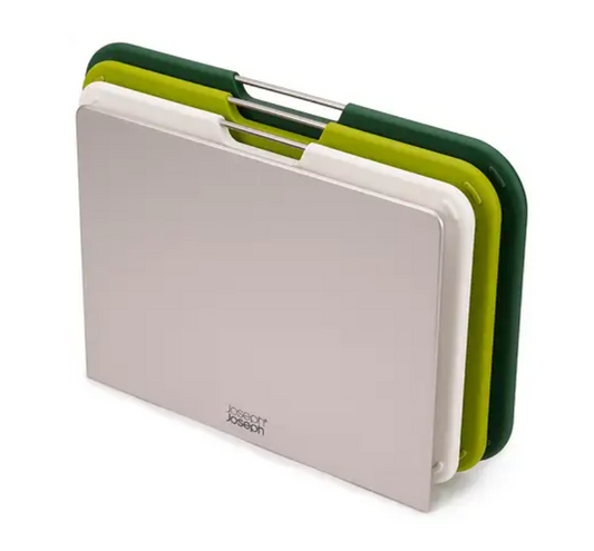 Set de 3 Planches à Découper avec Étui Vert Nest™ Boards - Joseph Joseph