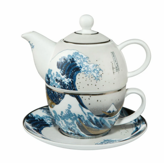 Egoiste Grande vague Katsushika Hokusai - Goebel